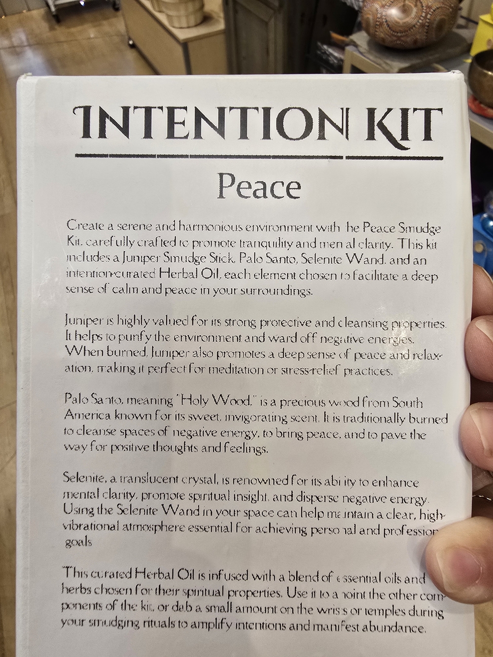 Peace Intention Kit - Picture 3 of 3